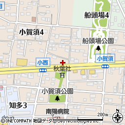 りらくる　港区・小賀須店周辺の地図