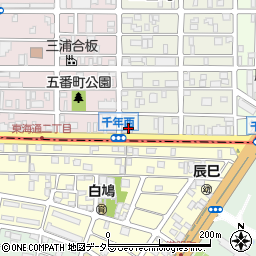 愛知県名古屋市熱田区三番町21-17周辺の地図