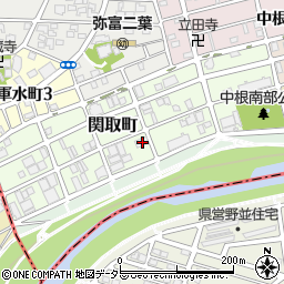 愛知県名古屋市瑞穂区関取町85周辺の地図