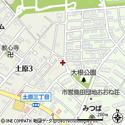 愛知県名古屋市天白区土原3丁目1226周辺の地図