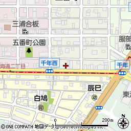 愛知県名古屋市熱田区三番町21周辺の地図