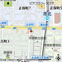 愛知県名古屋市港区川西通5丁目25周辺の地図