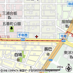 愛知県名古屋市熱田区三番町21-7周辺の地図