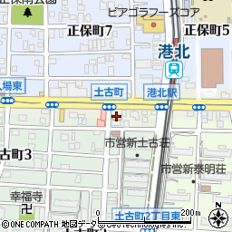 愛知県名古屋市港区川西通5丁目26周辺の地図