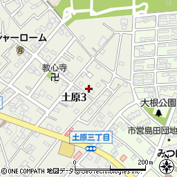愛知県名古屋市天白区土原3丁目915周辺の地図