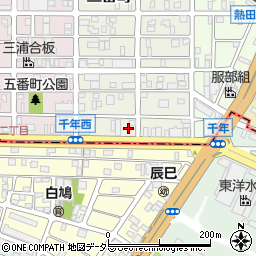 愛知県名古屋市熱田区三番町21-6周辺の地図