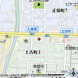 愛知県名古屋市港区川西通6丁目周辺の地図