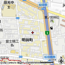 愛知県名古屋市瑞穂区明前町8-18周辺の地図