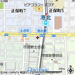 鮨亀土古店周辺の地図