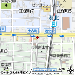 愛知県名古屋市港区川西通5丁目27周辺の地図