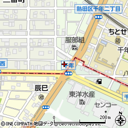 センチュリーパーク千年２番館周辺の地図