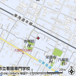 有限会社三心　本社周辺の地図