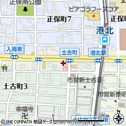 愛知県名古屋市港区川西通5丁目23周辺の地図