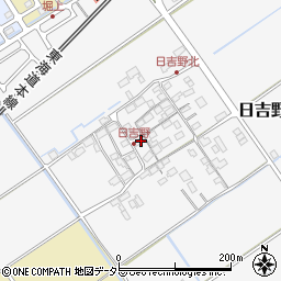 滋賀県近江八幡市日吉野町396周辺の地図
