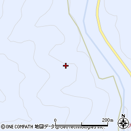 愛知県北設楽郡設楽町大名倉鼻岩周辺の地図