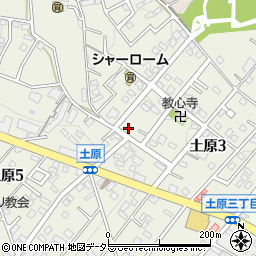 愛知県名古屋市天白区土原3丁目301周辺の地図