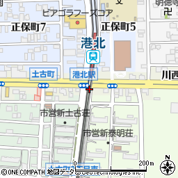 名古屋市役所　緑政土木局名古屋競馬場前自転車駐車場管理事務所周辺の地図