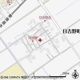 滋賀県近江八幡市日吉野町394周辺の地図