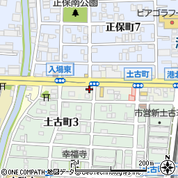 愛知県名古屋市港区川西通6丁目1周辺の地図
