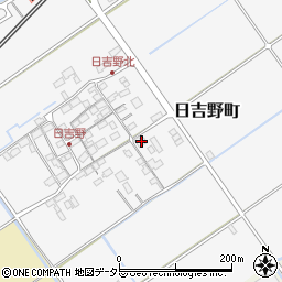 滋賀県近江八幡市日吉野町370周辺の地図