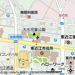 滋賀県東近江合同庁舎滋賀県東近江環境・総合事務所　総務課会計室周辺の地図