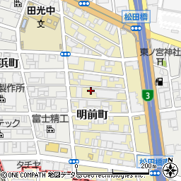 愛知県名古屋市瑞穂区明前町8-6周辺の地図