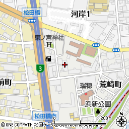 堀田冷蔵株式会社　本社工場周辺の地図