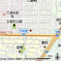 愛知県名古屋市熱田区三番町21-23周辺の地図