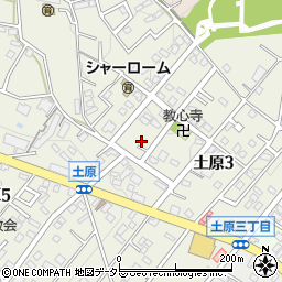 愛知県名古屋市天白区土原3丁目314周辺の地図