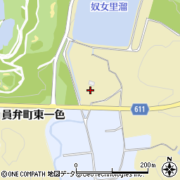 三重県いなべ市員弁町東一色2714周辺の地図