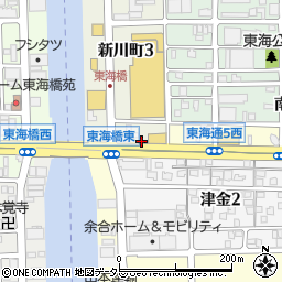 愛知県名古屋市港区新川町4丁目周辺の地図