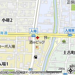 なか卯港区入場店周辺の地図