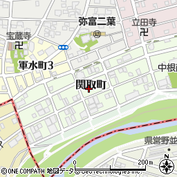 愛知県名古屋市瑞穂区関取町91周辺の地図