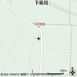 兵庫県丹波篠山市下筱見173周辺の地図