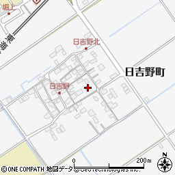 滋賀県近江八幡市日吉野町375周辺の地図