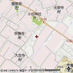 滋賀県近江八幡市江頭町2243周辺の地図