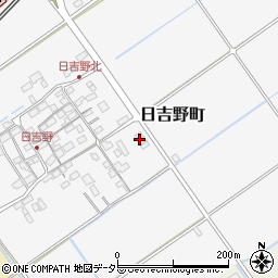 滋賀県近江八幡市日吉野町209周辺の地図