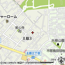 愛知県名古屋市天白区土原3丁目905-4周辺の地図