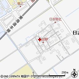 滋賀県近江八幡市日吉野町413周辺の地図