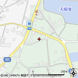岡山県勝田郡奈義町柿11周辺の地図
