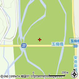 玉機橋周辺の地図