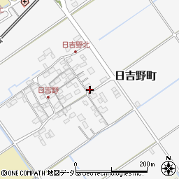 滋賀県近江八幡市日吉野町367周辺の地図