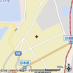 岡山県津山市日本原46周辺の地図
