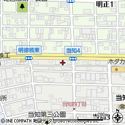 愛知県名古屋市港区当知4丁目102周辺の地図
