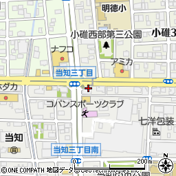 愛知県名古屋市港区当知1丁目1212周辺の地図