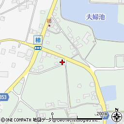 岡山県勝田郡奈義町柿21周辺の地図