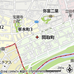 愛知県名古屋市瑞穂区関取町12-2周辺の地図