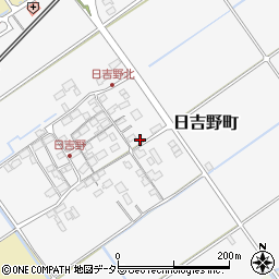 滋賀県近江八幡市日吉野町366周辺の地図