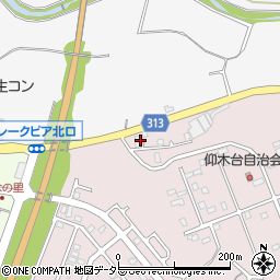 タウンリースニシサカ堅田店周辺の地図