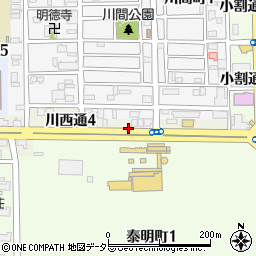 愛知県名古屋市港区川西通4丁目9周辺の地図